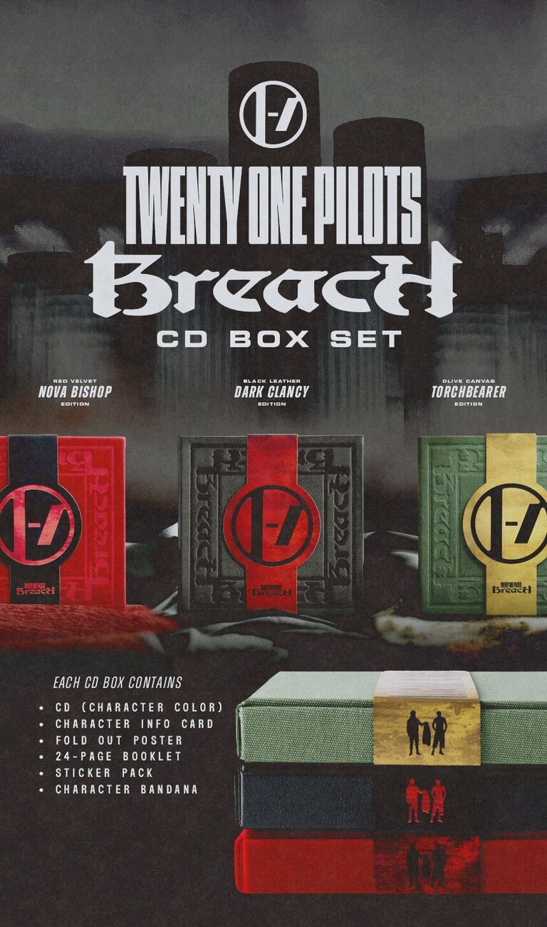 Breach CD box set in 3 limited edition formats