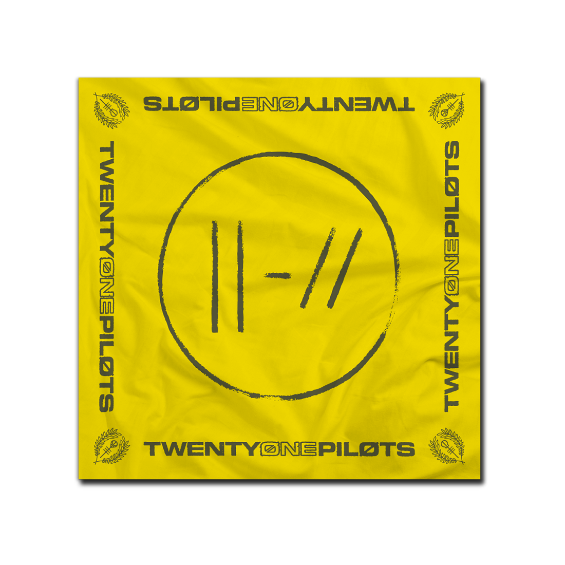 Yellow Logo Bandana