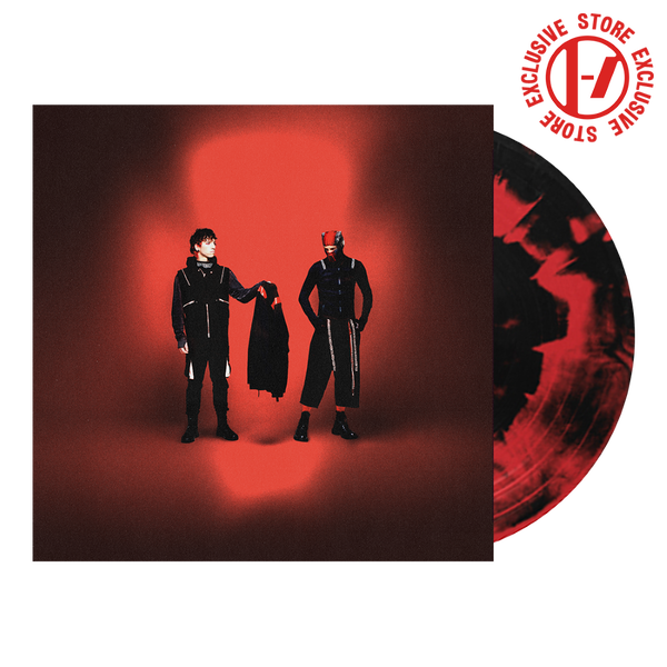 Breach Limited Edition Black and Red Inkspill Vinyl