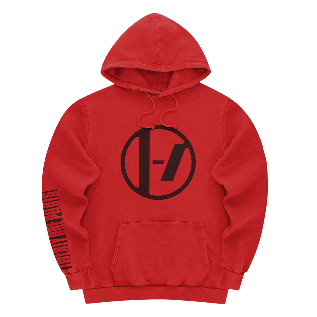 LOGO RED HOODIE