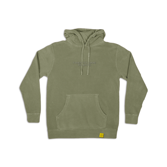 Embroidered Logo Hoodie (green)
