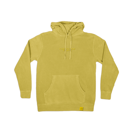 Embroidered Logo Hoodie (yellow)