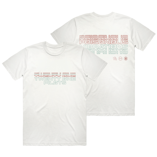 Poisonous Vibes Hollow T-Shirt White