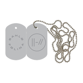 Twenty one pilots dog tags discount