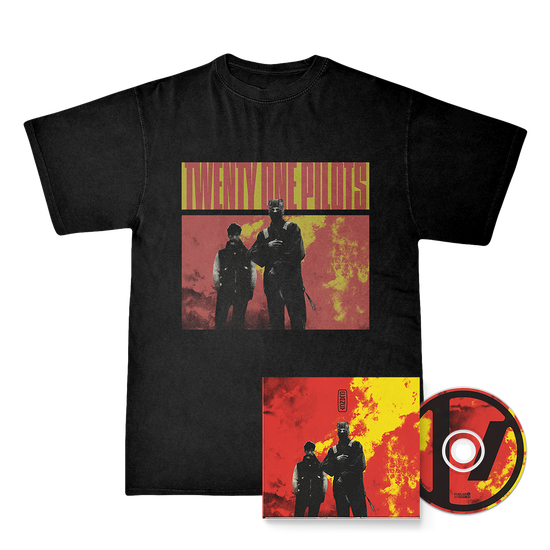 Clancy Topline Album Cover T-Shirt + CD Bundle