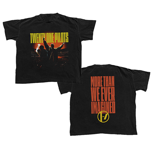 "Imagined" Black Tee