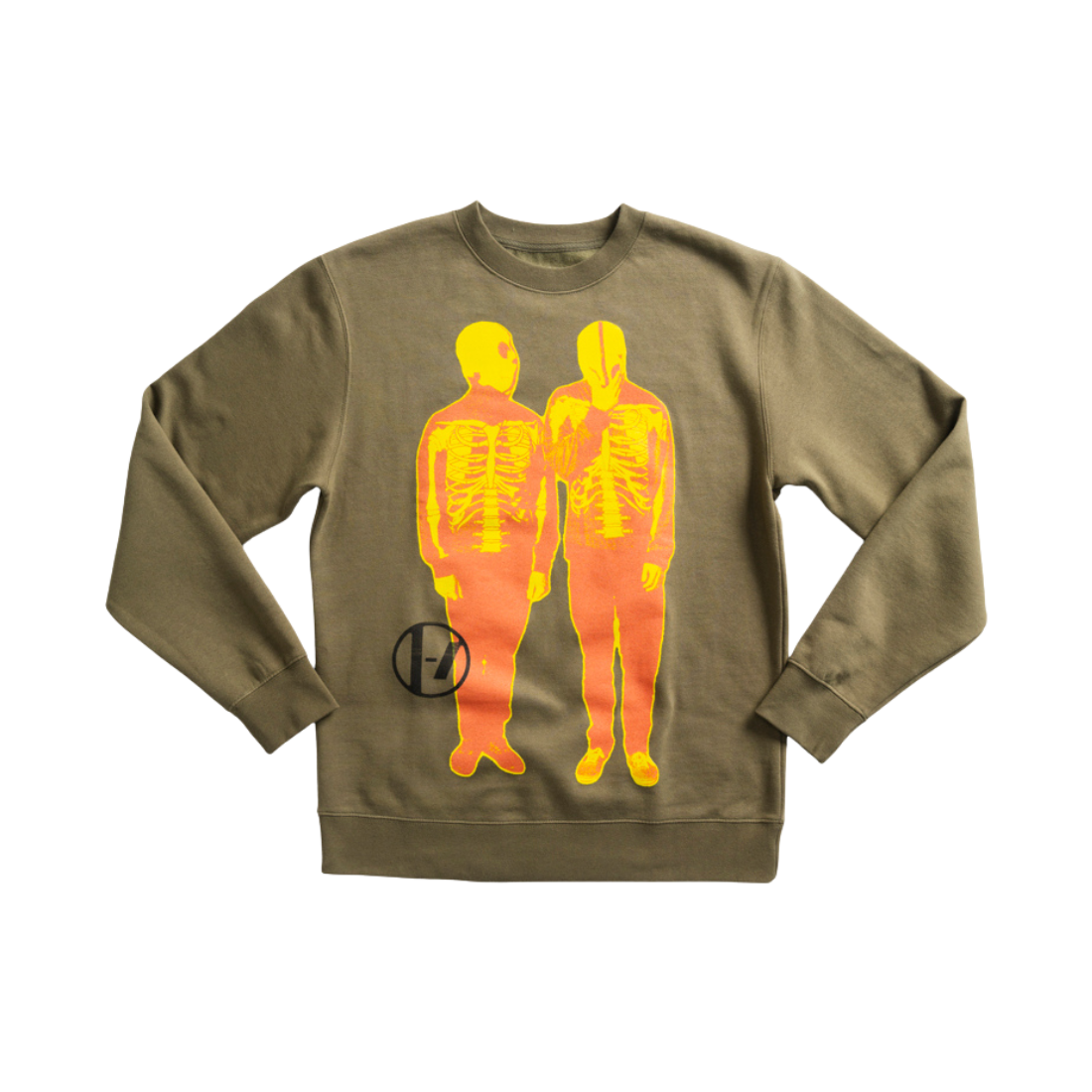 Skeleton Green Crewneck
