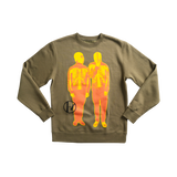 Skeleton Green Crewneck