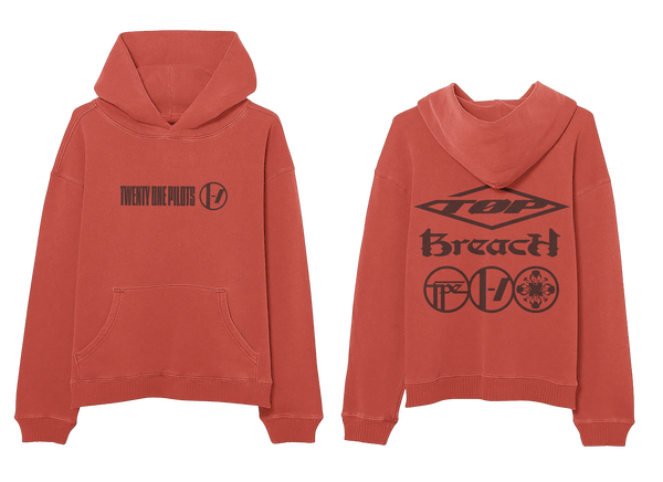 Breach Red Hoodie