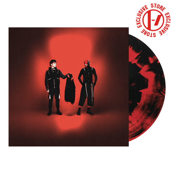 Breach Limited Edition Black and Red Inkspill Vinyl